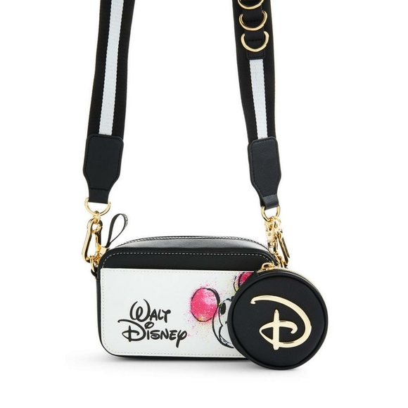 Disney Handbags - Disney Mickey Mouse Graffiti Crossbody Bag w/ Coin